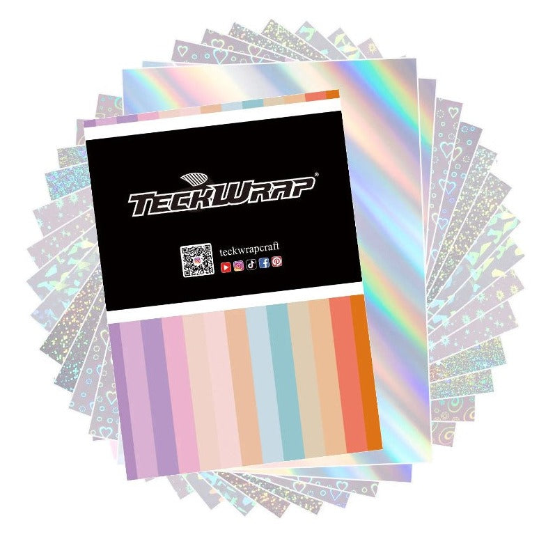 Holographic Laminate Sheet-Teckwrap – Vinyl Fun